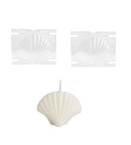 Poli Karbon Sert Plastik Shell Mum Kalıbı Küçük Boy 9,3X7,1 CM