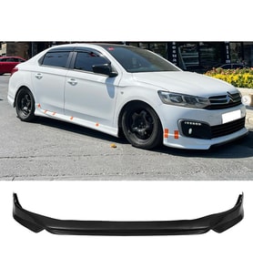 Peugeot 301 Ön Ek Plastik Siyah karlık-ön-ek-bodykit 2017 ve üzeri Makyajlı Kasa