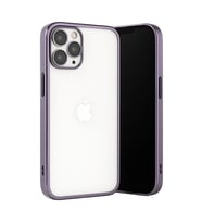 Apple İphone 13 Pro Max Kılıf Razer Lensli Silikon - Mor