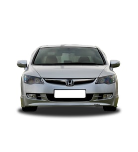 Honda Civic FD6 (2006-2009) Makyajsız Ön Tampon Ek (Plastik)