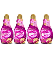 Bingo Soft Çamaşır Yumuşatıcı Konsantre 1440ML Begonvil (4 Lü Set)