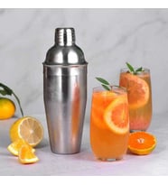 Paslanmaz Shaker Kokteyl Hazırlama Bardağı Çelik Orta Boy 500 ml