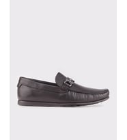 Hakiki Deri Siyah Erkek Loafer