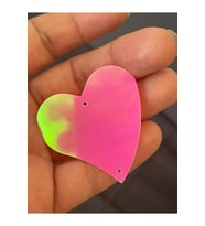 PEMBE KALP LAZER KESİM BİRİNCİ KALİTE ÇANTA PERDE SUPLA PUL PAYET 50 ADET 5 CM