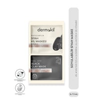 DERMOKİL SOYULABİLİR SİYAH MASKE 2'Lİ 7,5 ML