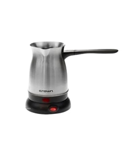 Crown CRW-7104 Türk Kahve Makinesi 6 Fincan  Kapasiteli - 600 W (Gri)
