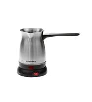 Crown CRW-7104 Türk Kahve Makinesi 6 Fincan  Kapasiteli - 600 W (Gri)