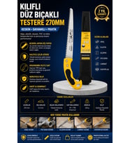 Bahçe ve Ağaç Budama Testeresi Ergonomik Saplı