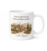 Memleketini Unutmayanlara Özel Baskılı Kupa Bardak Hediye