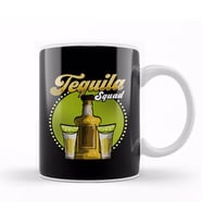 Cute Tequila Squad Margarita Drinking Drinkers Kupa Bardak Porselen