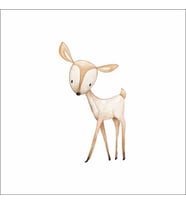 Sevimli Ceylan Sticker 1  Duvar Sticker 30x25 CM