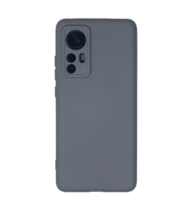 Xiaomi Mi 12 Kılıf Nano İçi Kadife Silikon - Gri