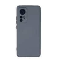 Xiaomi Mi 12 Kılıf Nano İçi Kadife Silikon - Gri