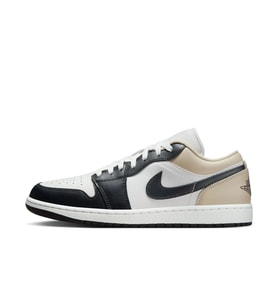 Air Jordan 1 Low 'Summit White Rattan' Erkek Spor Ayakkabı (Siyah)