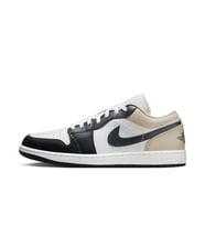 Air Jordan 1 Low 'Summit White Rattan' Erkek Spor Ayakkabı (Siyah)
