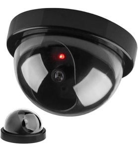 Lexroo Robotix RB-SK04 Caydırıcı DOME Kamera + Dikkat Kameralar Kayıtta Etiketi - Sahte Kamera