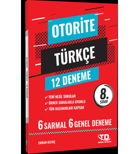 OTORİTE TÜRKÇE 8.SINIF DENEME