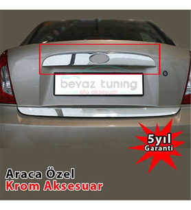 Hyundai Accent Era Bagaj Çıtası Kromu Nikelajı