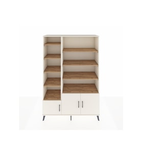 Hyperion Dolap 10 Raflı 3 Kapaklı 132x44x195 Aytaşı-Aytaşı/Çam