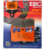 Ebc Fa630V 2023-2024 CFmoto 450SR Uyumlu Ön Fren Balatası Yarı Sinterli Balata