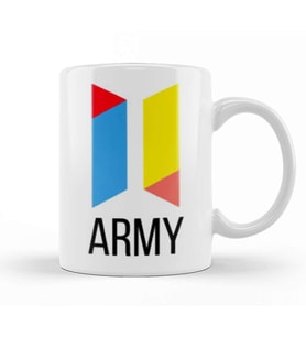Bts Army Gift Kupa Bardak Porselen