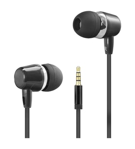 Kablolu Kulak İçi Mikrofonlu Kulaklık 3.5 Mm Pc Telefon Uyumlu Siyah DHE7000BK