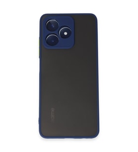 Realme C53 Kılıf Montreal Silikon Kapak - Lacivert