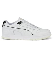 Puma 386373 01 Rebound Game Low Puma White/Puma Black/Gold Erkek Sneaker (Beyaz)