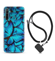 Realme 5i 5 Pro 6i 7 Pro 8 Kılıf Boyun Askılı Silikon Owl 1351