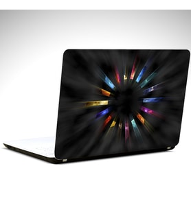 Sonsuzluk Renkler Laptop Sticker 14 inch (35X26CM)