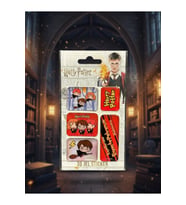 Harry Potter Kabartmalı Jel Damla Sticker 5li Set Harry Potter