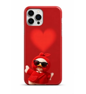 İPhone 16 Pro Max Novera Cozy Friends Collection Çift Katmanlı Essential Tough Telefon Kılıfı