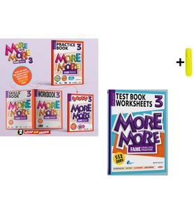 3 More & More Practice Book + Workbook & Skills Book + Readers + Test Book (4'Lü Set) Maarif