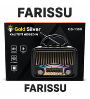GS-1360 GÜNEŞ ENERJİLİ RADYO