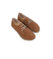 Outlet - Barefoot Oxford Kadın Ayakkabıları Gri