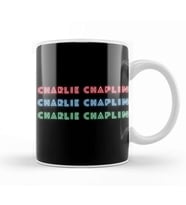 Charlie Chaplin Quotes Art Gİift   Vintage Retro Style Kupa Bardak Porselen