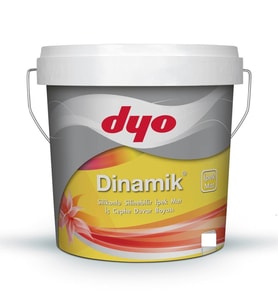 Dyo Dinamik Silikonlu İpek Mat İç Cephe Boyası 2.5 Lt Beyaz