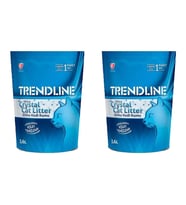 Trendline Tozsuz Silika Kedi Kumu 3,6 Lt * 2 Adet (Beyaz)