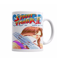 Street Fighter 2 Thunder Hawk Kupa Bardak Porselen