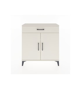 Arges Şifonyer 2 Raflı Tek Çekmeceli 2 Kapaklı 88x30x96 Aytaşı-Aytaşı