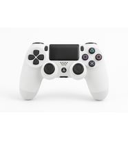 AURİS JS4 Double Shock Kablosuz Oyun Kolu – PS4 / PC Uyumlu (Beyaz)