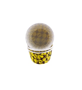 Cupcake Kalıbı Minik Boy Düz Renk  38*30 MM (50 Adet)  Emoji