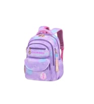Kız Çocuk İlköğretim Çantası Ultra Hafif Ortopedik Sırt Okul Çantası  (Pembe-Lila-Mor)