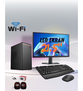 DAGMOR BN2015062 İNTEL İ5 4 16GB RAM 240GB SSD 21.5'' EKRAN FULL SET MASAÜSTÜ BİLGİSAYAR