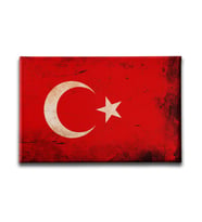 Türk Bayrağı Kanvas Tablo ABY111