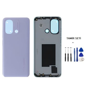 Xiaomi Redmi 12C FULL Kasa Arka Kapak Yan Tuş Takımı MOR - TAMİR SETİ