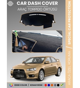 MITSUBISHI LANCER (2007-2017) Torpido Örtüsü Ön Göğüs Koruma Torpido Koruma Araca Özel Tam Uyum