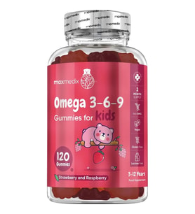 Omega 3-6-9 Gummies for kids 120 Gummies ( 3-12 age )