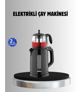 Sinbo Stm 5840 Elektrikli Çay Makinesi 1800w Cam Demlik Ve Sıcak Tutma Özellikli