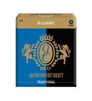 D'Addario RGC10BCL350 Grand Concert Bb Klarnet Kamışı No: 3.5 (Profesyonel) - 10'lu Paket  Senfonik Performans İçin İdeal, Kararlı Ton ve Güçlü Projeksiyon